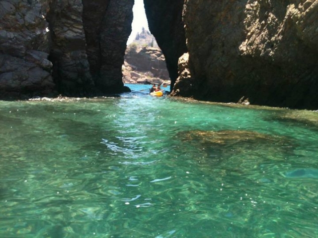 Paseo entre rocas